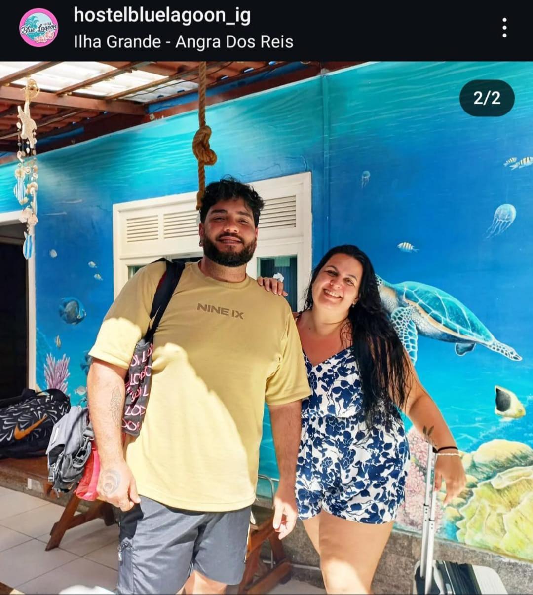 Hostel E Pousada Blue Lagoon Vila do Abraao ภายนอก รูปภาพ
