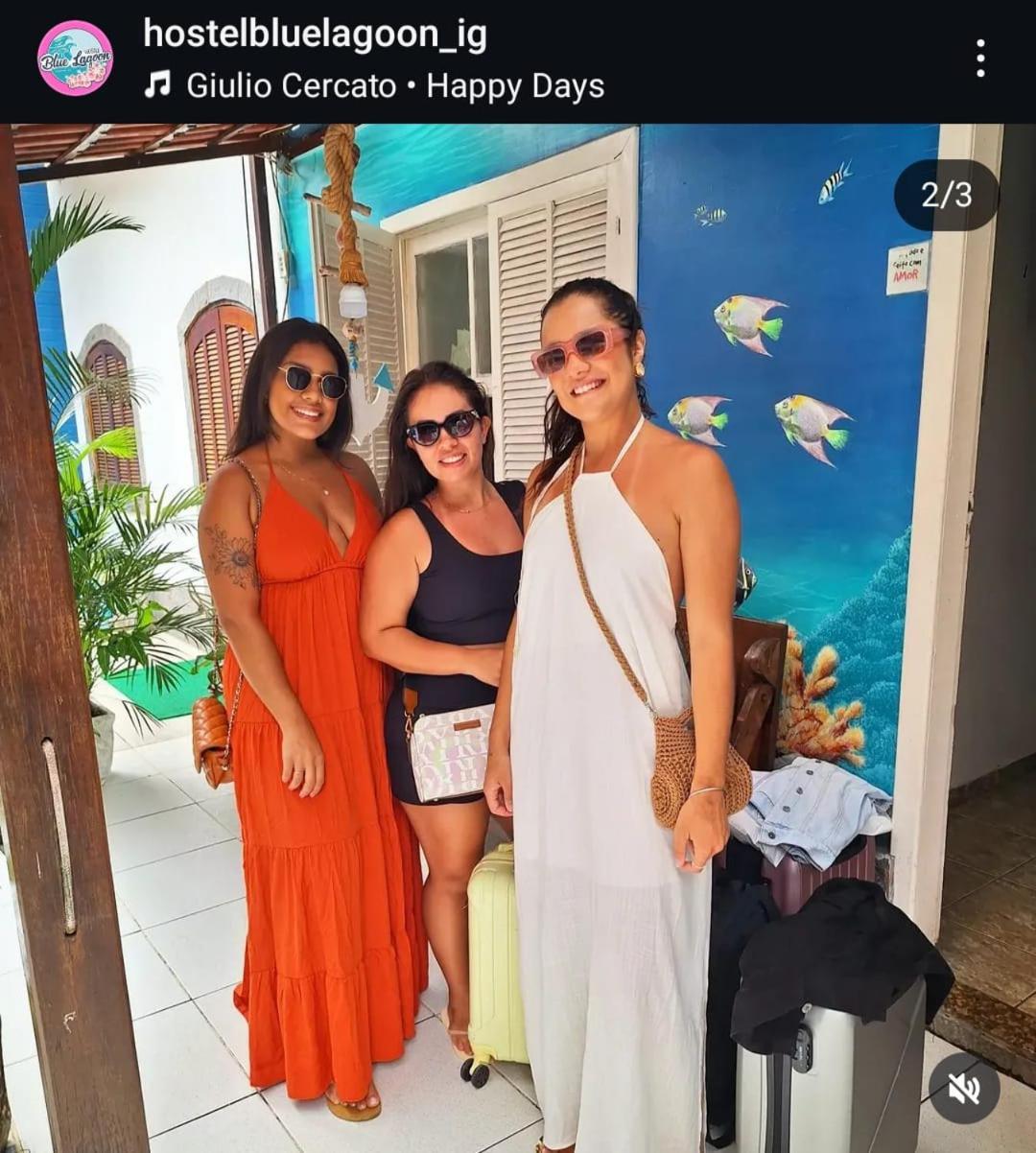 Hostel E Pousada Blue Lagoon Vila do Abraao ภายนอก รูปภาพ