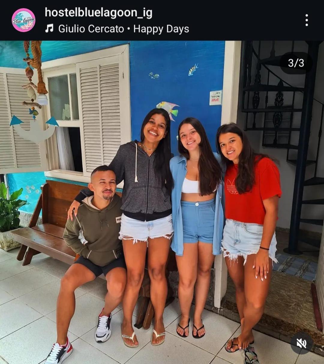 Hostel E Pousada Blue Lagoon Vila do Abraao ภายนอก รูปภาพ